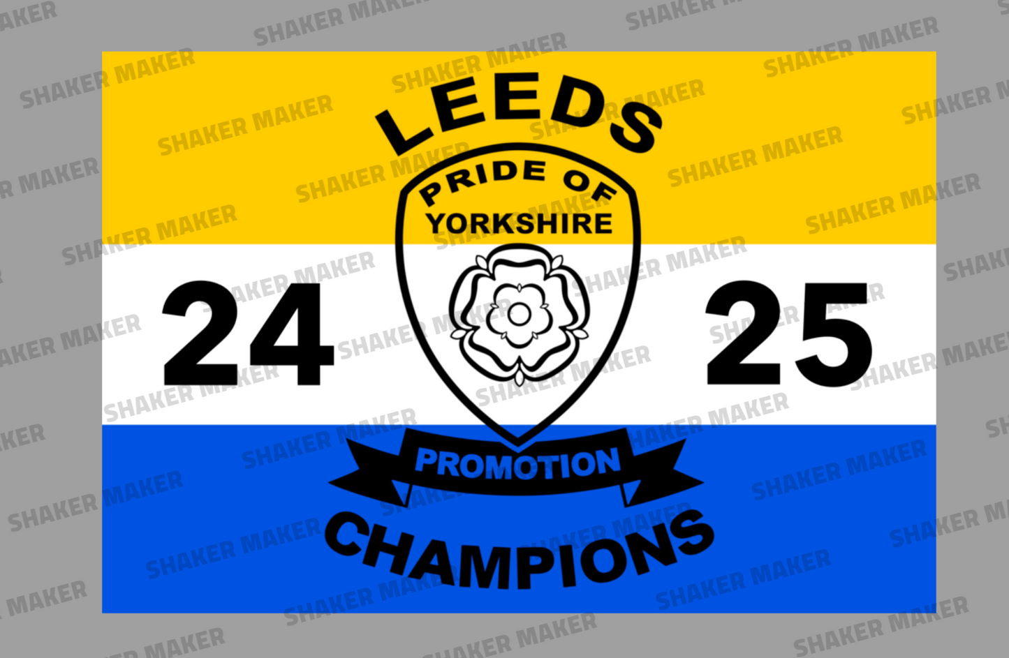 LEEDS - 'CHAMPIONS SHIELD' FLAG #1