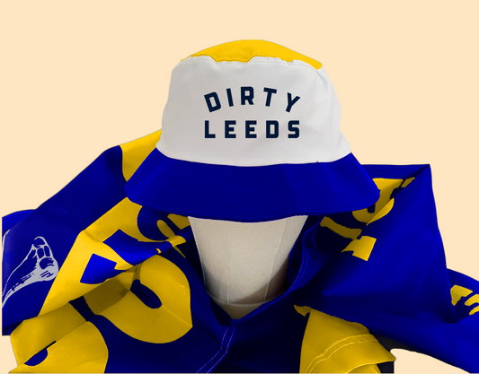 LEEDS - 'RETRO DIRTY LEEDS' Bucket Hat