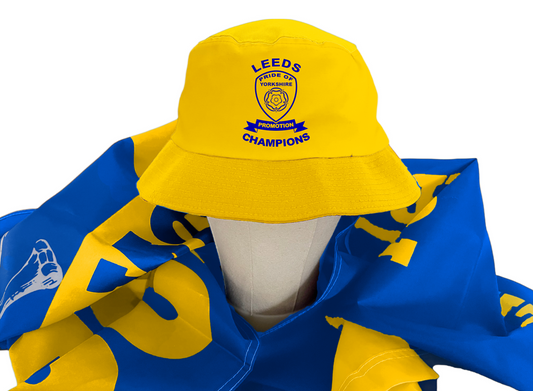 LEEDS - 'CHAMPIONS SHIELD' Bucket Hat - YELLOW