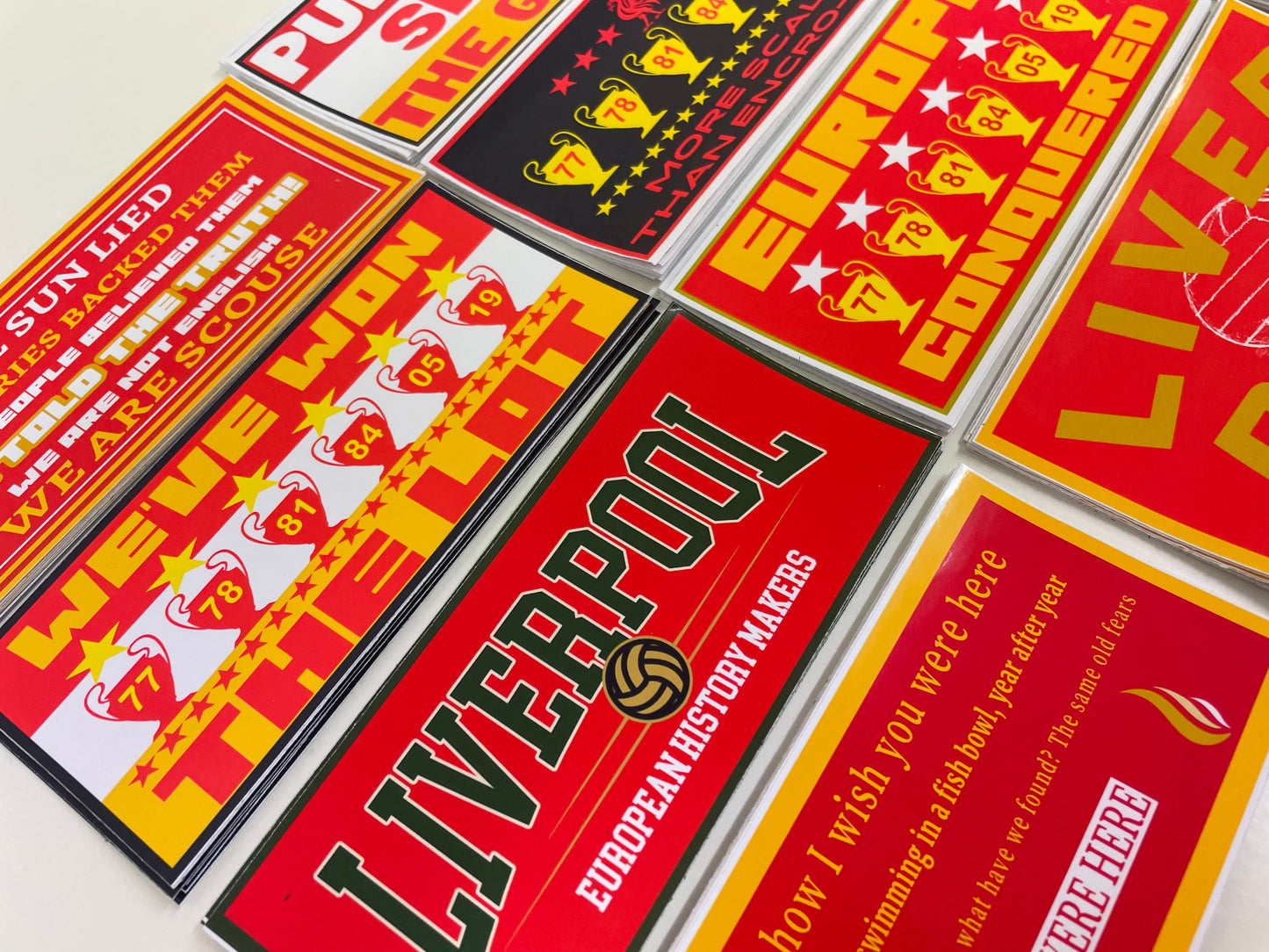 Liverpool Stickers Mixed Pack