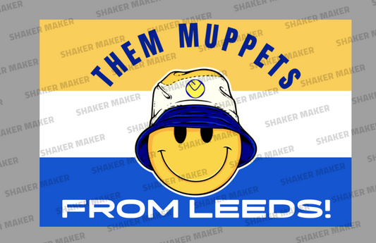 LEEDS - 'THEM MUPPETS' FLAG