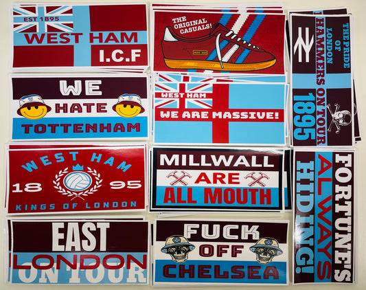 West Ham Stickers Mixed Pack